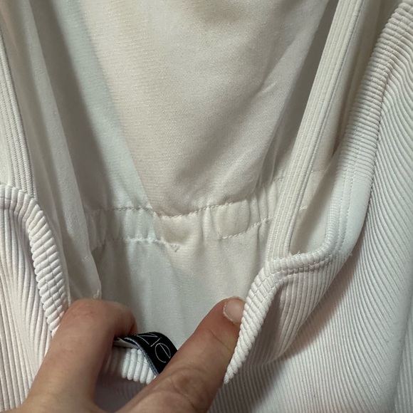 White Tennis Dress Size M/L Onzie - Picture 5 of 8